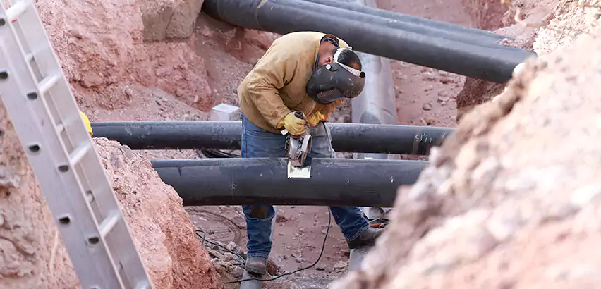 Cast Iron Sewer Pipe Replacement in Davie